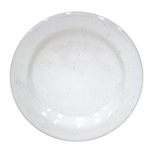 Biely dezertný tanier z kameniny Casafina Fattoria, ⌀ 23 cm