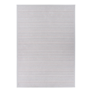 Svetlosivý obojstranný koberec Narma Esna Silver, 80 x 250 cm