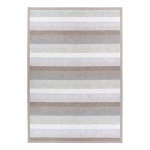 Svetlobéžový obojstranný koberec Narma Luke Beige, 80 × 250 cm
