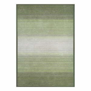 Zelený obojstranný koberec Narma Moka Olive, 80 x 250 cm