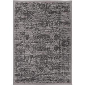 Sivý obojstranný koberec Narma Palmse Linen, 80 x 250 cm