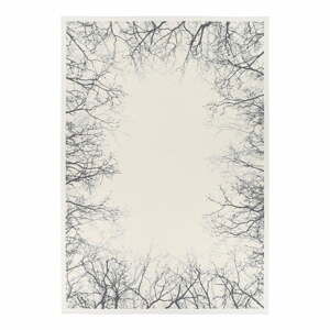 Biely obojstranný koberec Narma Puise White, 100 x 160 cm