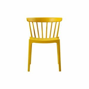 Žltá stolička vhodná do interiéru aj exteriéru WOOOD Bliss