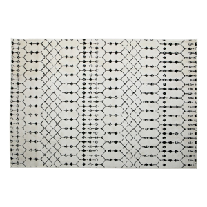 Biely koberec WOOOD Sansa, 170 × 240 cm