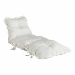 Biely variabilný futon vhodný do exteriéru Karup OUT™ Sit&Sleep White