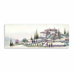 Obraz Styler Canvas Holiday Tuscany, 60 × 150 cm
