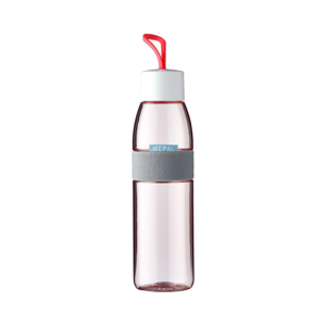 Červená fľaša na vodu Rosti Mepal Ellipse, 500 ml