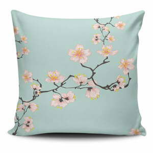 Obliečka na vankúš s prímesou bavlny Cushion Love Pinkie Branch, 45 × 45 cm