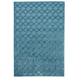 Modrý koberec z viskózy Mint Rugs Bryon, 120 × 170 cm