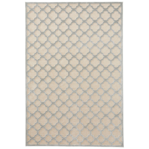 Krémovobiely koberec z viskózy Mint Rugs Bryon, 80 × 125 cm