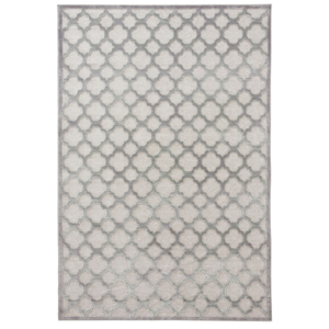 Sivý koberec z viskózy Mint Rugs Bryon, 80 × 125 cm