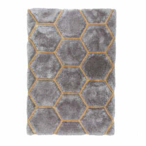 Sivý koberec Flair Rugs Honeycomb, 120 × 170 cm