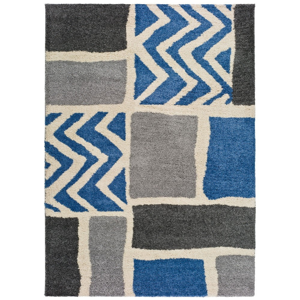 Sivo-modrý koberec vhodný aj do exteriéru Universal Kasbah Grey, 160 x 230 cm