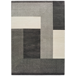 Sivý koberec Universal Tanum Blocks, 80 x 150 cm