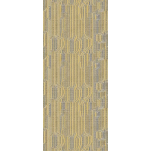 Koberec Floorita Circuit Ochre, 60 × 115 cm