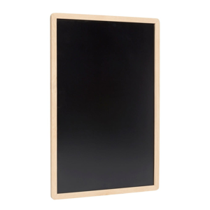 Čierna nástenná tabuľa na popisovanie Hübsch Blackboard, 60 × 90 cm