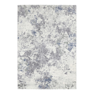 Svetlomodro-krémový koberec Elle Decoration Arty Fontaine, 120 × 170 cm