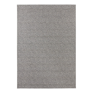 Sivý koberec vhodný aj do exteriéru Elle Decor Bloom Croi×, 140 x 200 cm