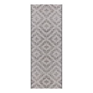 Krémovo-sivý behúň Elle Decor Curious Creil, 77 × 200 cm