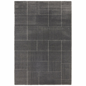 Tmavosivý koberec Elle Decor Glow Castres, 120 x 170 cm