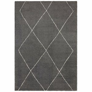 Tmavosivý koberec Elle Decor Glow Massy, 80 x 150 cm