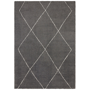 Tmavosivý koberec Elle Decor Glow Massy, 120 x 170 cm