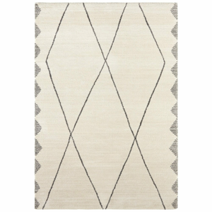 Krémovo-Sivý koberec Elle Decor Glow Beaune, 200 x 290 cm