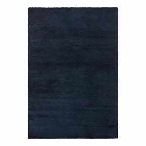 Tmavomodrý koberec Elle Decor Glow Loos, 80 x 150 cm