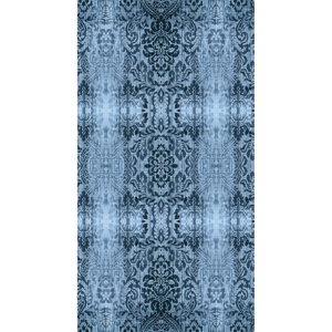 Petrolejový koberec Vitaus Becky, 120 x 160 cm
