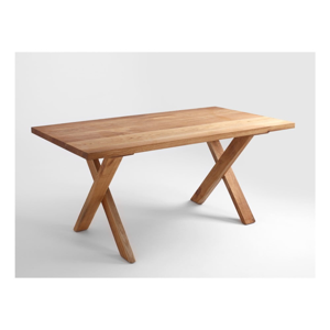 Jedálenský stôl z dubového dreva Custom Form Mavet, 160 × 90 cm
