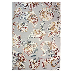 Sivý ručne tkaný koberec Flair Rugs Soho Sirius, 200 × 290 cm