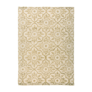 Béžový ručne tkaný koberec Flair Rugs Knightsbridge, 120 × 170 cm