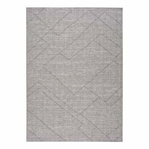 Sivý vonkajší koberec Universal Macao Grey Amelia, 133 x 190 cm