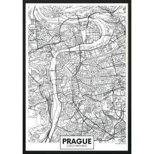 Plagát DecoKing Map Prague, 50 x 40 cm