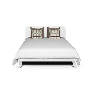 Biela posteľ TemaHome Mara, 180 × 200 cm