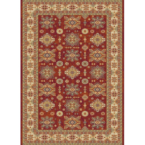 Hnedo-červený koberec Universal Terra, 110 x 57 cm