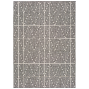 Sivý vonkajší koberec Universal Nicol Casseto, 200 x 140 cm