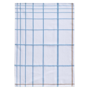 Bielo-modrá bavlnená kuchynská utierka Zone Garro, 50 x 70 cm