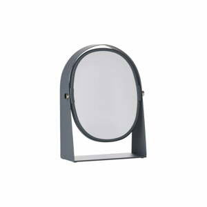 Sivé stolové kozmetické zrkadlo Zone Parro