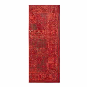 Červený behúň Hanse Home Celebration Plume, 80 x 250 cm
