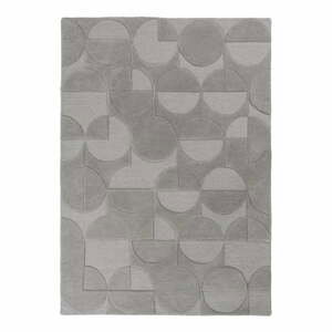 Sivý koberec z vlny Flair Rugs Gigi, 120 × 170 cm