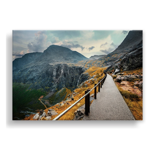 Obraz na plátne Styler Norway Mountains, 115 x 87 cm