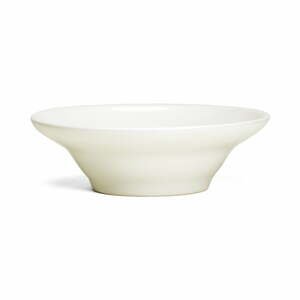 Biely kameninový polievkový tanier Kähler Design Ursula, ⌀ 20 cm