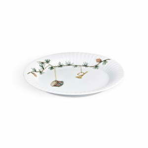 Porcelánový tanier s vianočným motívom Kähler Design Hammershoi Christmas Plate, ⌀ 19 cm