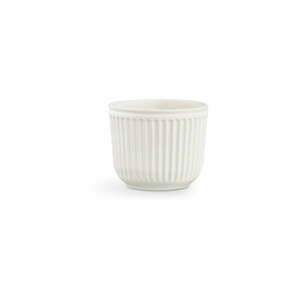 Biely miniatúrny kameninový kvetináč Kähler Design Hammershoi Flowerpot, ⌀ 11 cm