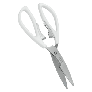 Biele kuchynské antikoro nožnice Metaltex Scissor, dĺžka 21 cm