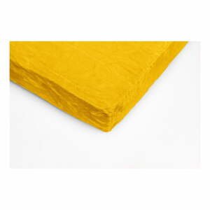 Žltá mikroplyšová plachta My House, 180 × 200 cm