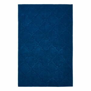 Modrý koberec Think Rugs Hong Kong Simple Hammam, 120 x 170 cm