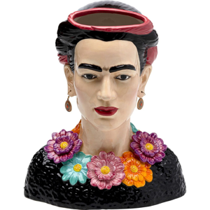 Sklenená váza Kare Design Frida Flowers výška 33,5 cm
