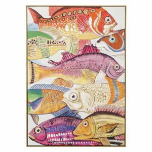 Obraz Kare Design Touched Fish Meeting I., 100 × 75 cm